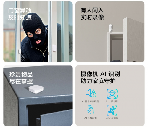 Aqara AI灵眸看家宝套装Y100上市家庭守护更安全(图3)
