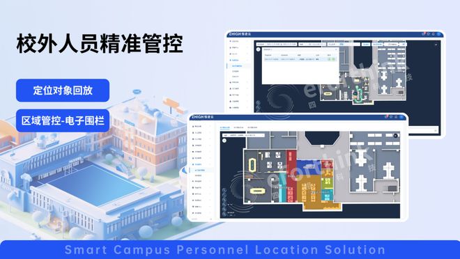 UWB+蓝牙+北斗多模融合定位助力校园实现人员全域动态监管(图5)