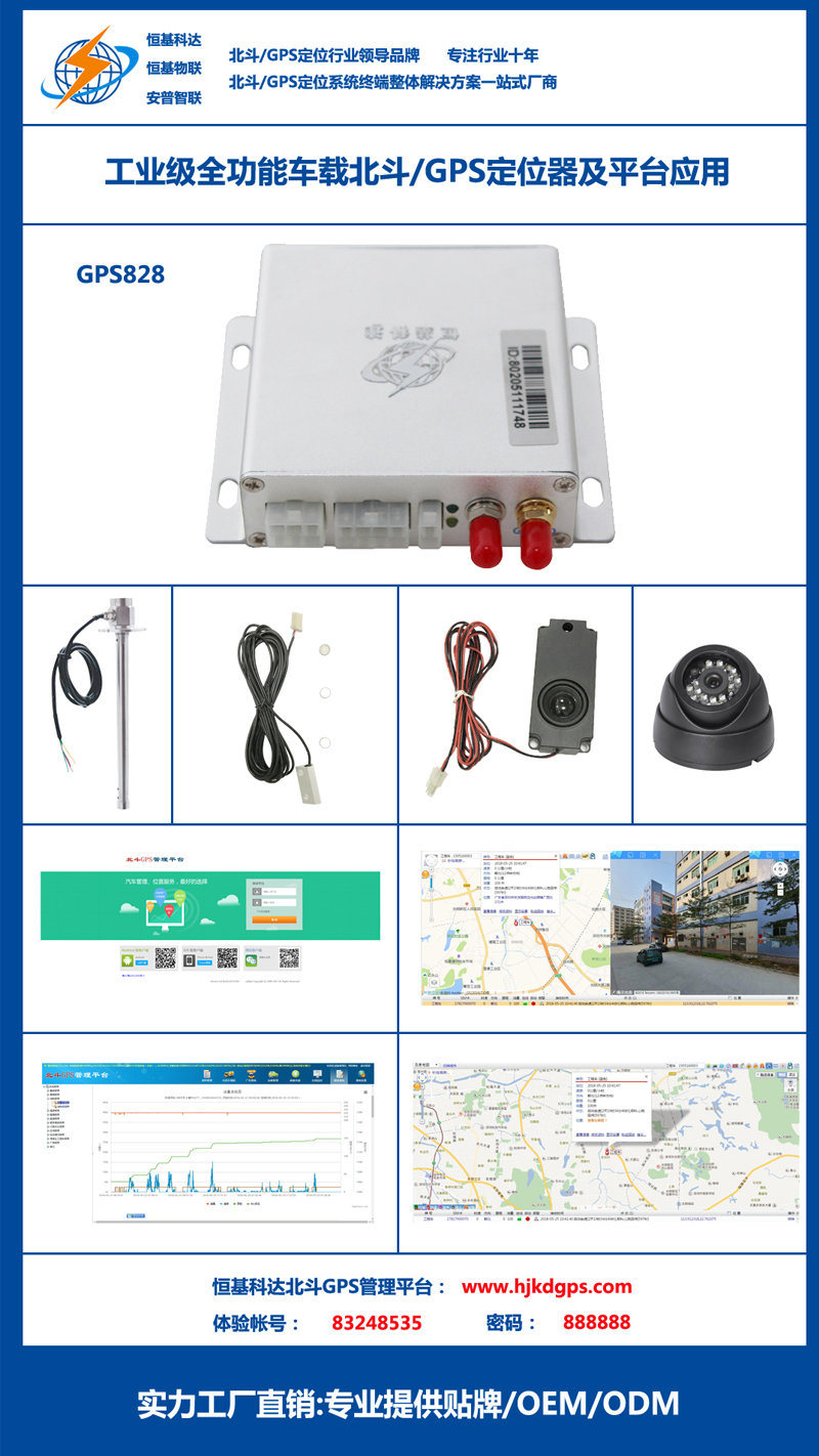 源头厂家4G车载北斗GPS定位器追踪器车辆定位gps软硬件定制(图1)
